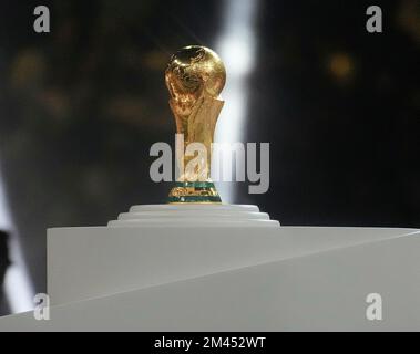 12/18/2022, Lusail Icon Stadium, Doha, QAT, FIFA-Weltmeisterschaft 2022, Finale, Argentinien gegen Frankreich, im Bild die Weltmeisterschaft Stockfoto