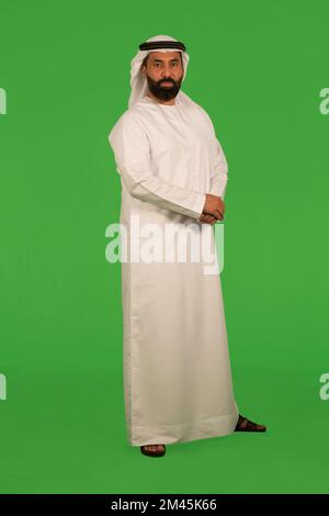 Porträt eines Emiraten. Stockfoto