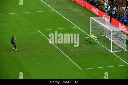 Fußball-Weltmeisterschaft 2022, Katar, Lusail Iconic Stadium, WM-Finale; Argentinien gegen Frankreich Stockfoto