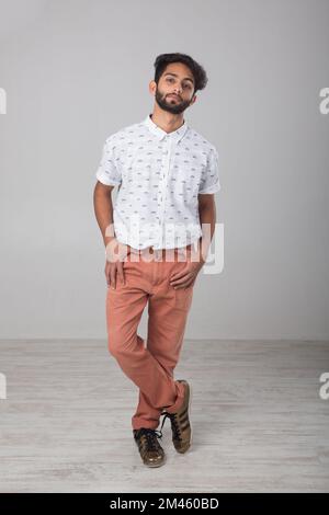 Porträt eines Expat-Araber. Stockfoto