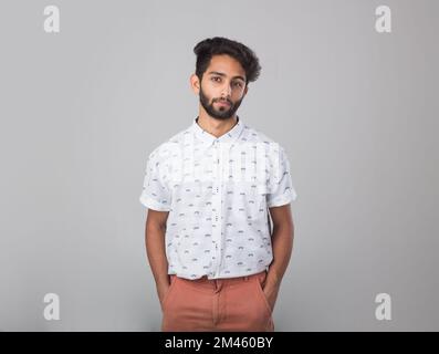 Porträt eines Expat-Araber. Stockfoto