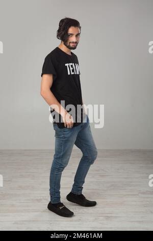 Porträt eines Expat-Araber Stockfoto
