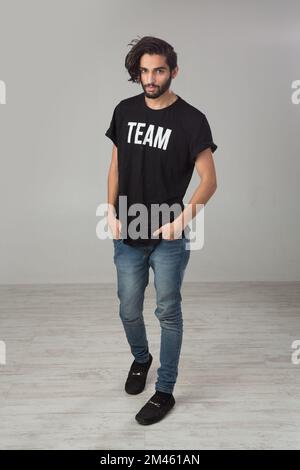 Porträt eines Expat-Araber Stockfoto