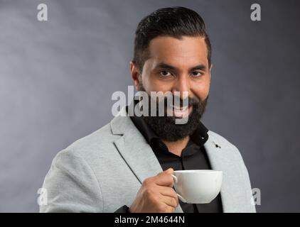 Porträt eines Expat-araber. Stockfoto