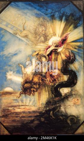 gustave moreau Vintage-Gemälde Stockfoto