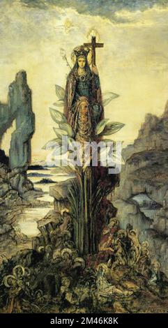 gustave moreau Vintage-Gemälde Stockfoto