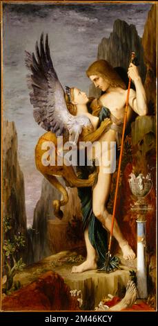 gustave moreau Vintage-Gemälde Stockfoto