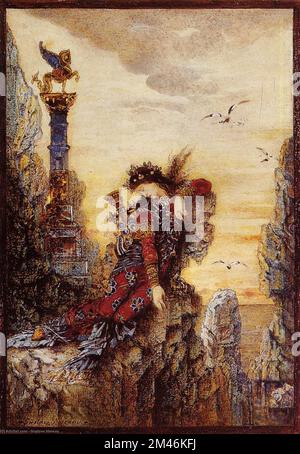 gustave moreau Vintage-Gemälde Stockfoto