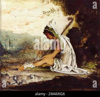 gustave moreau Vintage-Gemälde Stockfoto