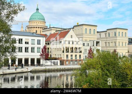 Museum Barberini Waterside Havel, Potsdam, Deutschland Stockfoto