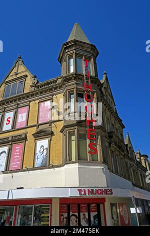 TJS, TJ Hughes Department Store, 105 London Road, Liverpool, Merseyside, England, UK, L3 8JA Stockfoto