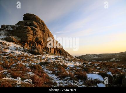 Haytor Rocks, Dartmoor, Devon, UK Stockfoto