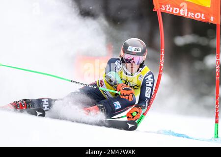 Alta Badia, Alta Badia, Italien, 19. Dezember 2022, BRAATHEN Lucas (NOR) während Men Giant Slalom - Alpinski-Rennen Stockfoto