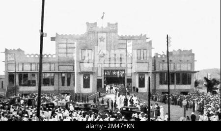 Eröffnung des SANDAGA-Marktes (1933) Stockfoto