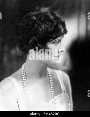 Coco Chanel. Porträt der französischen Modedesignerin Gabrielle Bonheur 'Coco' Chanel (1883-1971), c. 1910-1920 Stockfoto