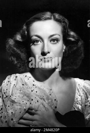 Werbespots von Joan Crawford (c. 1904-1977), 1936 Stockfoto