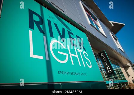 River Lights Derby, Unterhaltung, Genting Casino Stockfoto