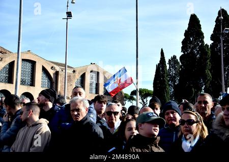 Rom, piazza Esedra, funerali del Calciatore Sinisa Mihajlovic Stockfoto