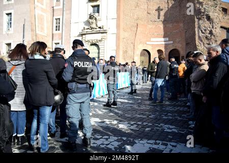 Rom, piazza Esedra, funerali del Calciatore Sinisa Mihajlovic Stockfoto