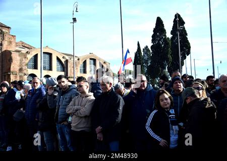 Rom, piazza Esedra, funerali del Calciatore Sinisa Mihajlovic Stockfoto