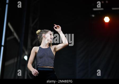 The Meadows - Marian Hill im Konzert Stockfoto