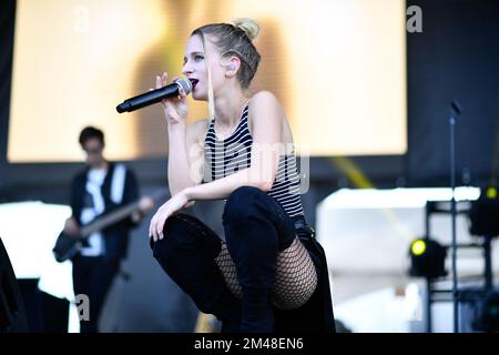 The Meadows - Marian Hill im Konzert Stockfoto