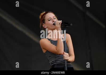 The Meadows - Marian Hill im Konzert Stockfoto