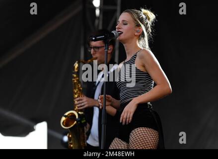 The Meadows - Marian Hill im Konzert Stockfoto