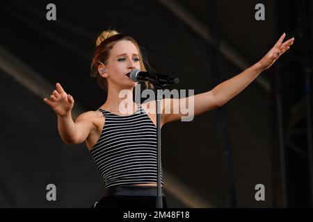 The Meadows - Marian Hill im Konzert Stockfoto