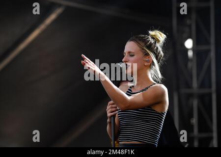 The Meadows - Marian Hill im Konzert Stockfoto