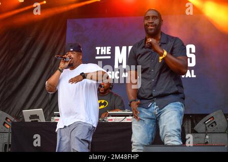 The Meadows - De La Soul in Konzert Stockfoto