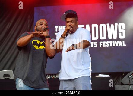 The Meadows - De La Soul in Konzert Stockfoto