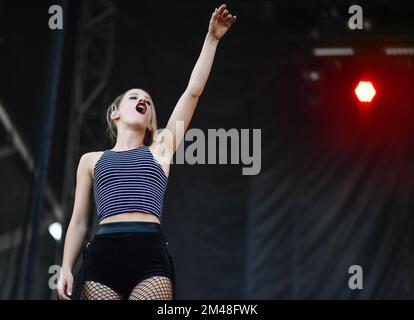 The Meadows - Marian Hill im Konzert Stockfoto