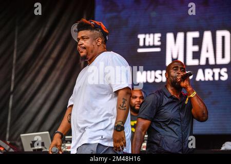 The Meadows - De La Soul in Konzert Stockfoto