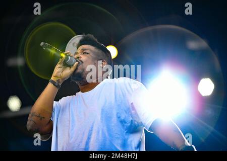 The Meadows - De La Soul in Konzert Stockfoto