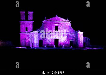 Ruinas de San Ignacio Mini in Argentinien Stockfoto