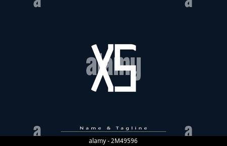 Alphabet Buchstaben Initialen Monogramm Logo WS , SW Stock Vektor