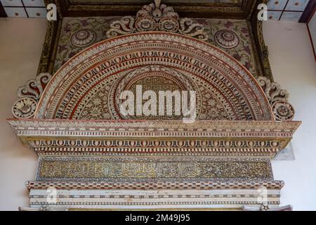 Wunderschönes Innere des Khan's Palace, Bakhchysarai, Krim, Russland Stockfoto