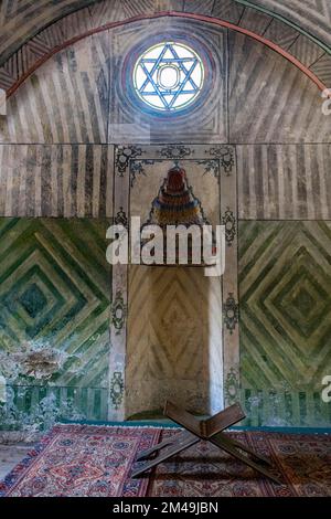 Wunderschönes Innere des Khan's Palace, Bakhchysarai, Krim, Russland Stockfoto