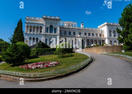 Livadia Palace, Jalta, Krim, Russland Stockfoto