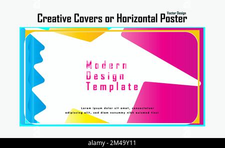 Trendy Mid Autumn Festival Design Set von Hintergründen, Grußkarten, Plakate Stock Vektor