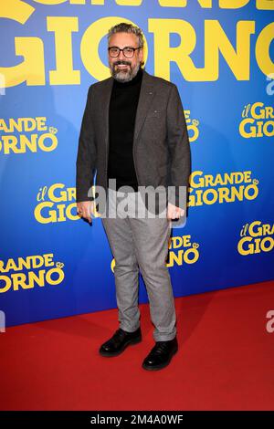 Mailand, Italien. 19.. Dezember 2022. Mailand, Filmpremiere „The Big Day“ - Brunori SAS Kredit: Independent Photo Agency/Alamy Live News Stockfoto