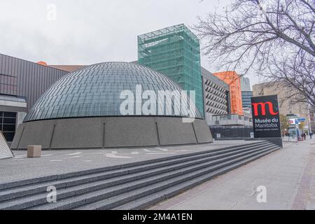 Oktober 29 2022 - winnipeg manitoba canada - Manitoba Museumskomplex Stockfoto