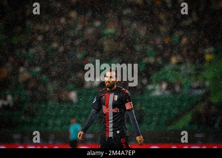 Lissabon, Portugal. 19.. Dezember 2022. Ricardo Horta von SC Braga beim Allianz Cup 2022/2023 zwischen Sporting CP und SC Braga bei Estadio Jose Alvalade. (Endergebnis: Sporting CP 5:0 SC Braga) Kredit: SOPA Images Limited/Alamy Live News Stockfoto