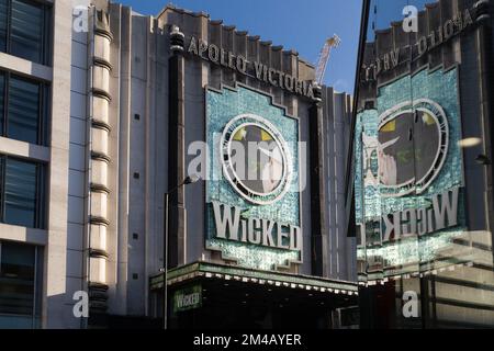 Wicked The Musical, Apollo Victoria Theatre Stockfoto