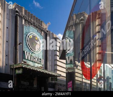 Wicked The Musical, Apollo Victoria Theatre Stockfoto