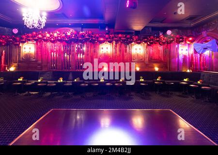 Tramp Private Club, geschichtsträchtiger Nachtclub, nur für Mitglieder und Gäste geöffnet, bekannt für seine Prominenten und wilden Partys, Jermyn Street, St. James's Stockfoto