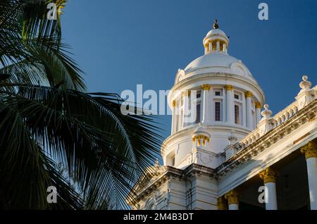 Lalitha Mahal Palace Hotel außerhalb von Mysore. Mysore, Indien Stockfoto