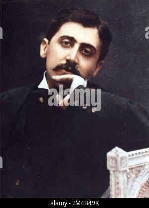 Marcel Proust (1871-1922) Romantiker francais Stockfoto