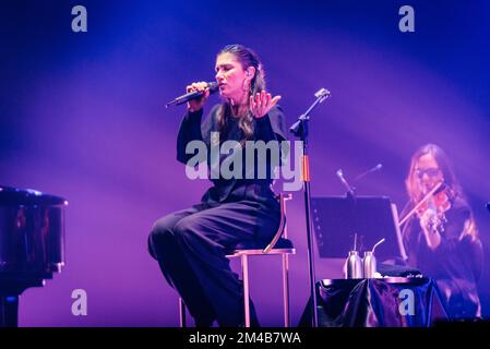 Teatro Arcimboldi, Mailand, Italien, 09. Dezember 2022, Elisa auf der Bühne während Elisa - italienisches Sängerkonzert Stockfoto